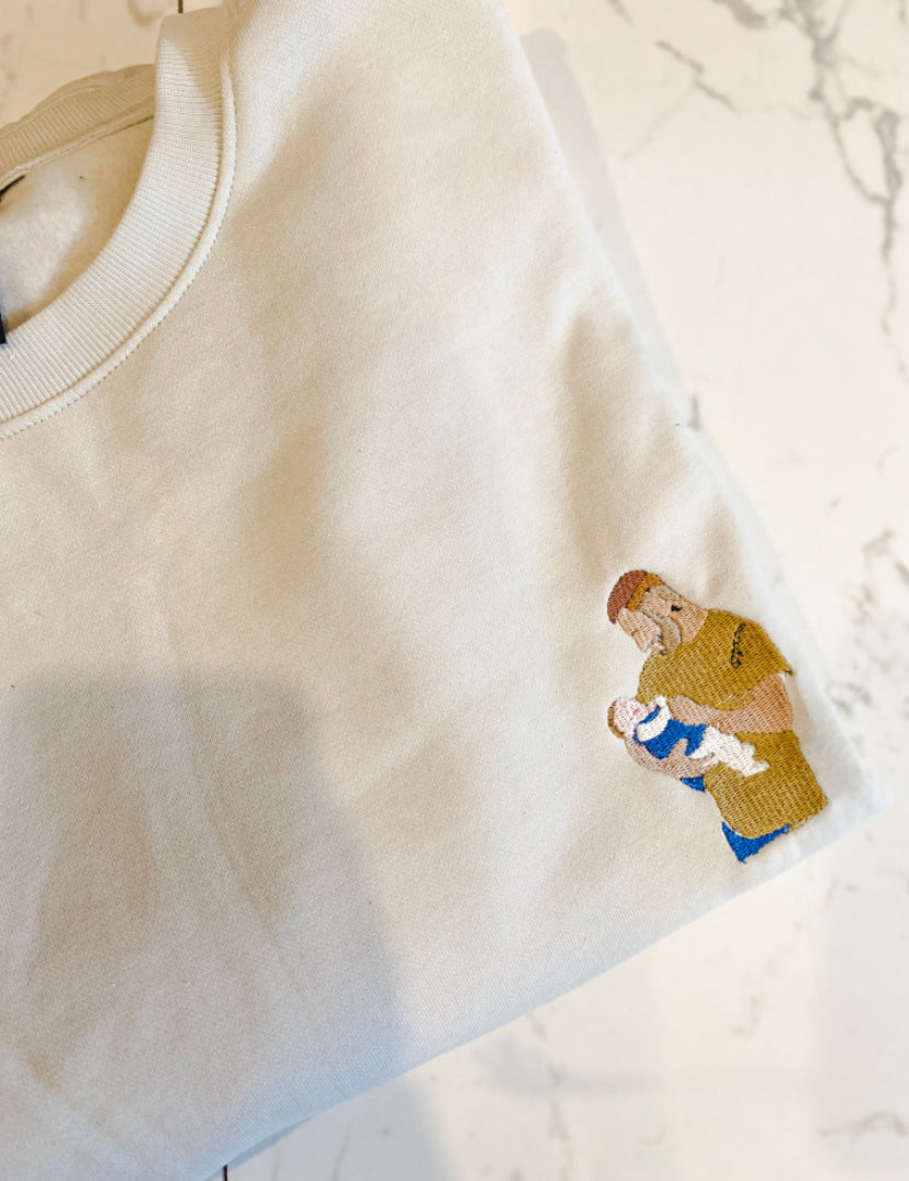 Sweatshirt med Personligt Billede